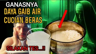 Jangan Main Main Dengan Geganasan Air Cucian Beras !! 5 khasiat Gaib Air Cucian Beras..