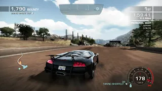 NEED FOR SPEED HOT PURSUIT/Lamborghini Murcielago SV,PushingThe Car To The Limit