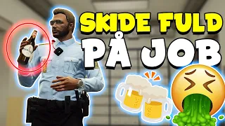 SKIDE FULD PÅ POLITI ARBEJDE! 🤢🤣 | GTA 5 RP