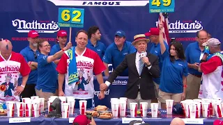 Joey Chestnut claims his 16th Mustard Belt 🏆🌭