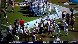 Panthers vs Saints Fight after Steve Smith TD