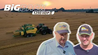 Straw dealer Hans Henning Kraack relies on enormous capacity of KRONE BiG Pack HDP II