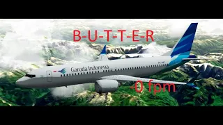 #swiss001landing Boeing 737 Max-8 butter landing -0 fpm GeoFS