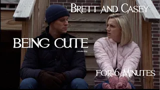 Brett and Casey being cute for 6 minutes (chicago fire)