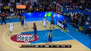 Xavi Pascual - Regal FC Barcelona vsPanathinaikos Athens 64-53 (EL Quarterfinals G5, 25.04.2013)