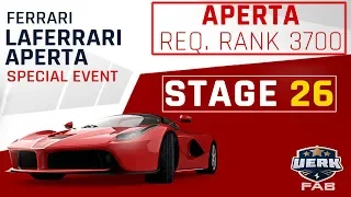 Asphalt 9 | Ferrari LaFerrari Aperta SE | STAGE 26 | 1.39.080 Island Tour