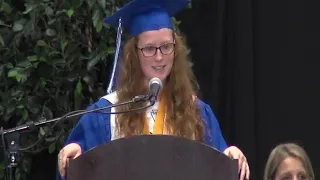 Madeline Burer Valedictorian Graduation Speech 2019