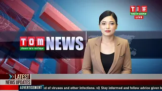 LIVE | TOM TV 3:00 PM MANIPURI NEWS, 22 FEB 2024