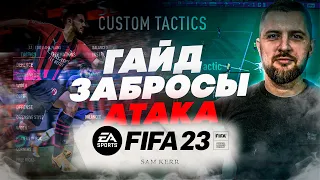 FIFA 23 УНИЧТОЖАЙ ФЛАНГОВЫМИ ЗАБРОСАМИ, ГАЙД АТАКА