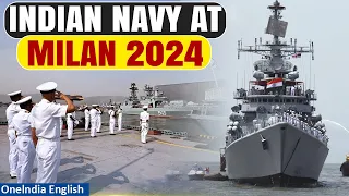 Watch: Indian Navy at MILAN 2024 | Multilateral Naval Exercise in Visakhapatnam | Oneindia News