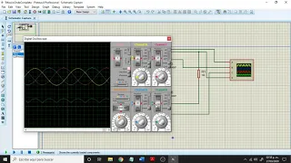 Simulación en Proteus del Rectificador trifásico de Onda Completa