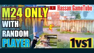 1v1 Room Match with Random Player | PUBG Mobile | Hassan GameTube