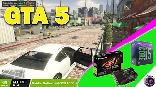 GTA 5 Benchmark High settings 1080p : i5-9400f GTX1050Ti