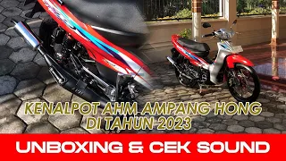 Ternyata masih ada kenalpot AHM Ampang Hong buat Fiz-R Di tahun 2023 | Di harga 700rb an aja bolo