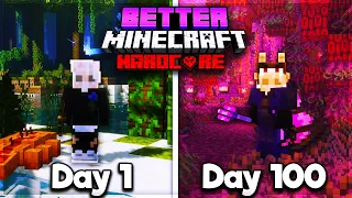 I Survived 100 Days in Better Minecraft Hardcore… Here’s What Happened