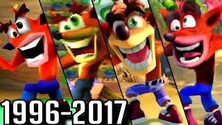 Evolution of Crash Bandicoot Victory Dances (1996-2017)