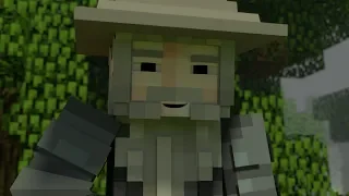Gandalf Sax Guy 1 Hour (Minecraft Animation)