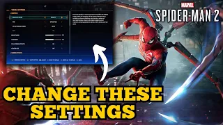 BEST Settings for Spider Man 2 | Smooth Gameplay & Best Visuals