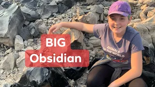 BIG Obsidian Flow | Newberry Volcano (4K)