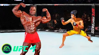 UFC4 Bruce Lee vs Brandon Curry EA Sports UFC 4 PS5