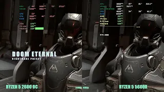 Ryzen 2600 vs Ryzen 5600x with RTX 3080 (1080p)