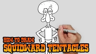 How to Draw Squidward Tentacles | Spongebob Squarepants