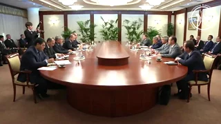 Встреча Рустама Минниханова с Президентом Узбекистана