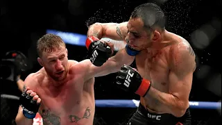 Justin Gaethje vs Tony Ferguson Highlights