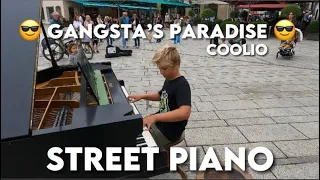 Coolio - Gangsta's Paradise | Street Piano I Piano Cover