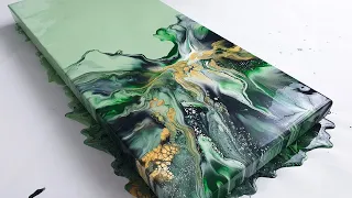 NEW Acrylic Pouring with LOTS of Cells & Lacing - Fluid Painting Demo