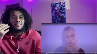 HER BEST SONG? Billie Eilish - Ocean Eyes (Official Music Video) *REACTION*