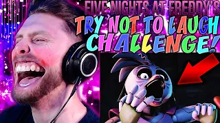 FIVE NIGHTS AT FREDDY'S TRY NOT TO LAUGH CHALLENGE (Reaction)