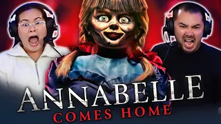 ANNABELLE COMES HOME (2019) MOVIE REACTION! First Time Watching Annabelle 3 | The Conjuring Universe