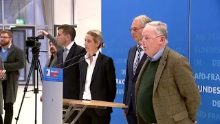 BERLIN, DIVERSE: Verfassungsschutz will Grundgesetz-Treue der AfD prüfen