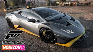 Forza Horizon 5 | LAMBORGHINI HURACÁN STO | Tuning & Test Driving 🏁🔧