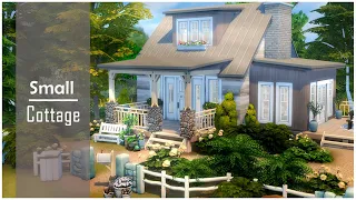 Small Gardening Cottage - Family Home || The Sims 4 Speed Build || NoCC