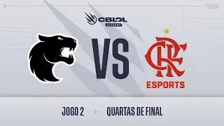 CBLOL Academy 2022: 1ª Etapa - Quartas de Final | FURIA x Flamengo Esports (Jogo 2)