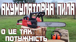 Ланцюгова пила MILWAUKEE M18FCHS-121B відео огляд.