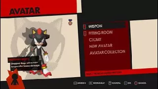 Sonic Forces - Creating Shadow the Hedgehog (Hedgehog Avatar)