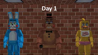 Minecraft Five Nights at Freddy's S2: Day 1 (Roleplay)