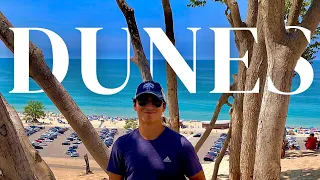 INDIANA DUNES NATIONAL PARK + Warren Dunes State Park (Michigan) - USA road trip & travel vlog