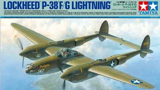LOCKHEED P-38 LIGHTNING 1/48　TAMIYA