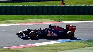 Max Verstappen Scuderia Toro Rosso demonstration @ Gamma Racing Day 2015