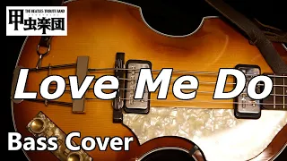 Love Me Do (The Beatles - Bass Cover with guitar)