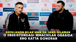 O'zbekistonda eng katta gonorar va Shohjahon bilan MMA da jang qilish. Kutilmagan intervyu