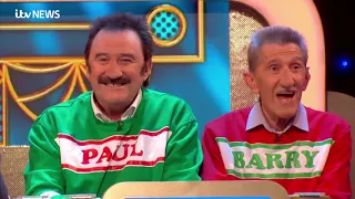 Paul Chuckle pays an emotion tribute to Barry | ITV News