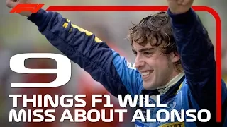 Nine Things F1 Will Miss About Fernando Alonso