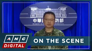 Taiwan Defense spox condemns Chinese drills as military planes fly out of Hsinchu airbase | ANC