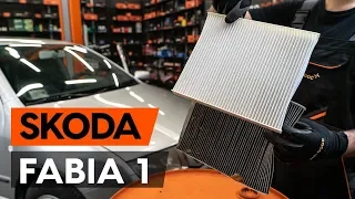 Как заменить салонный фильтр на SKODA FABIA 1 (6Y5) [ВИДЕОУРОК AUTODOC]