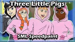 Three Little Pigs | SML Speedpaint